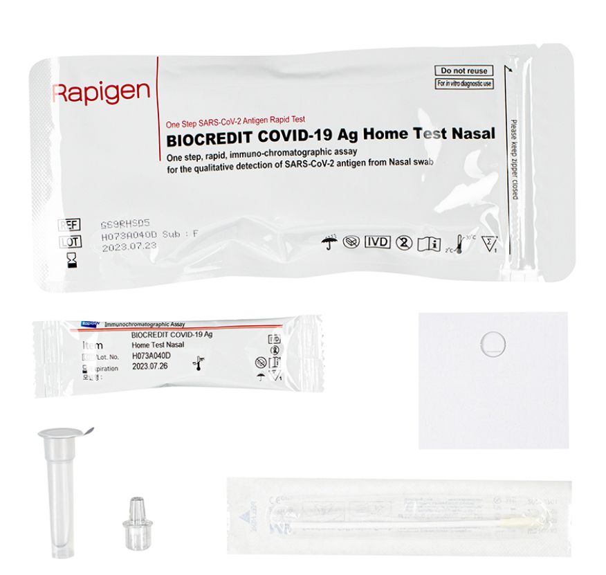 BIOCREDIT COVID-19 Ag Home Test Nasal 